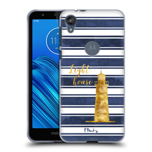 Paul Brent Nautical Lighthouse Soft Gel Case for Motorola Moto E6