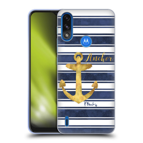 Paul Brent Nautical Anchor Soft Gel Case for Motorola Moto E7 Power / Moto E7i Power