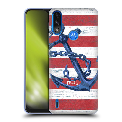 Paul Brent Nautical Westerly Anchor Soft Gel Case for Motorola Moto E7 Power / Moto E7i Power