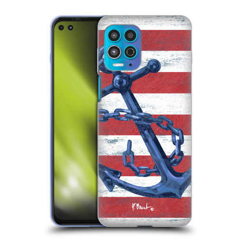 Paul Brent Nautical Westerly Anchor Soft Gel Case for Motorola Moto G100