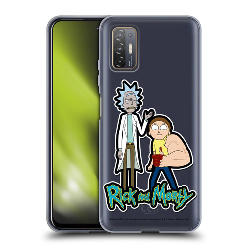 Rick And Morty Season 3 Character Art Rick and Morty Soft Gel Case for HTC Desire 21 Pro 5G