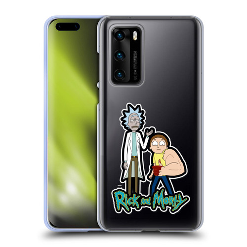 Rick And Morty Season 3 Character Art Rick and Morty Soft Gel Case for Huawei P40 5G