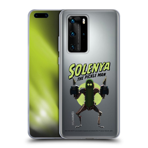 Rick And Morty Season 3 Character Art Pickle Rick Soft Gel Case for Huawei P40 Pro / P40 Pro Plus 5G