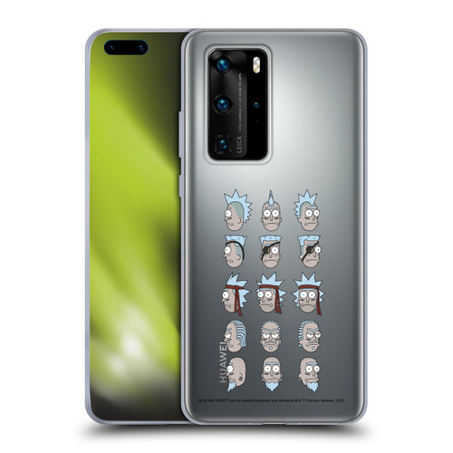 Rick And Morty Season 3 Character Art Seal Team Ricks Soft Gel Case for Huawei P40 Pro / P40 Pro Plus 5G