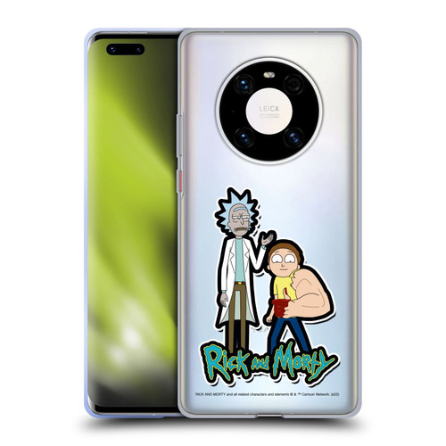 Rick And Morty Season 3 Character Art Rick and Morty Soft Gel Case for Huawei Mate 40 Pro 5G