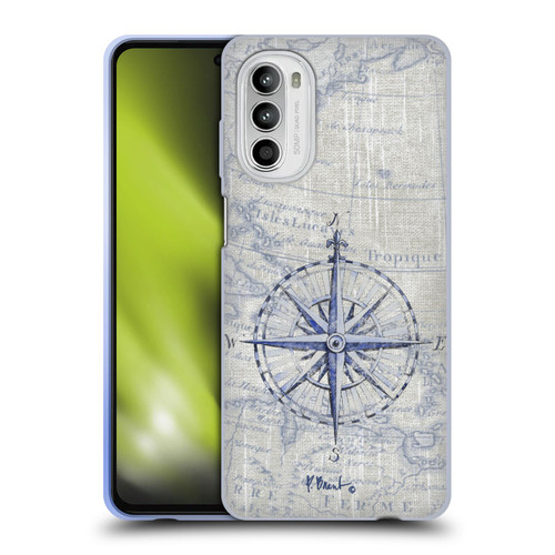Paul Brent Nautical Vintage Compass Soft Gel Case for Motorola Moto G52