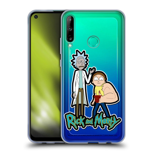 Rick And Morty Season 3 Character Art Rick and Morty Soft Gel Case for Huawei P40 lite E