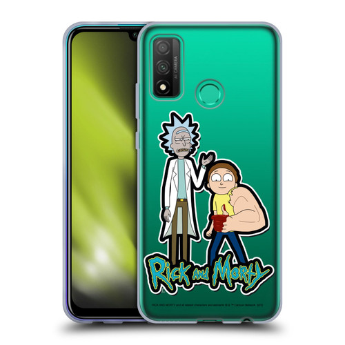 Rick And Morty Season 3 Character Art Rick and Morty Soft Gel Case for Huawei P Smart (2020)