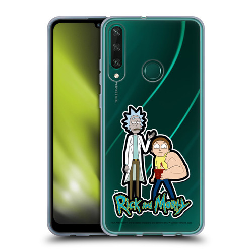 Rick And Morty Season 3 Character Art Rick and Morty Soft Gel Case for Huawei Y6p