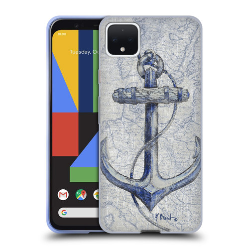Paul Brent Nautical Vintage Anchor Soft Gel Case for Google Pixel 4 XL
