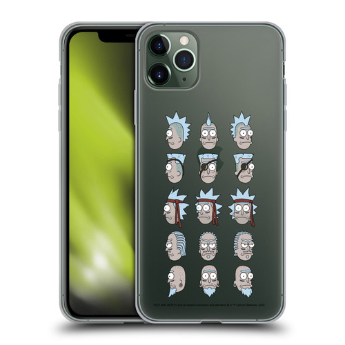 Rick And Morty Season 3 Character Art Seal Team Ricks Soft Gel Case for Apple iPhone 11 Pro Max
