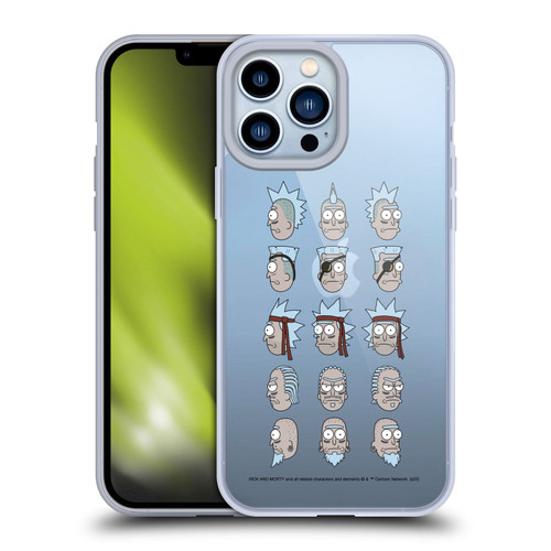 Rick And Morty Season 3 Character Art Seal Team Ricks Soft Gel Case for Apple iPhone 13 Pro Max & MagSafe