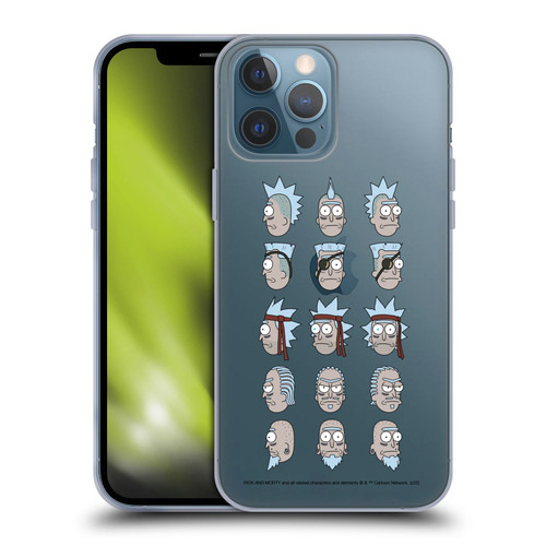 Rick And Morty Season 3 Character Art Seal Team Ricks Soft Gel Case for Apple iPhone 13 Pro Max