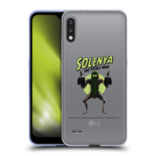 Rick And Morty Season 3 Character Art Pickle Rick Soft Gel Case for LG K22