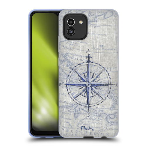 Paul Brent Nautical Vintage Compass Soft Gel Case for Samsung Galaxy A03 (2021)