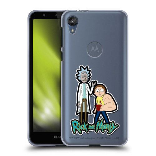 Rick And Morty Season 3 Character Art Rick and Morty Soft Gel Case for Motorola Moto E6