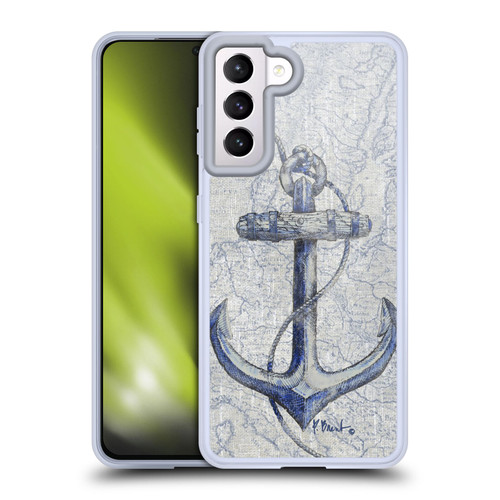 Paul Brent Nautical Vintage Anchor Soft Gel Case for Samsung Galaxy S21 5G