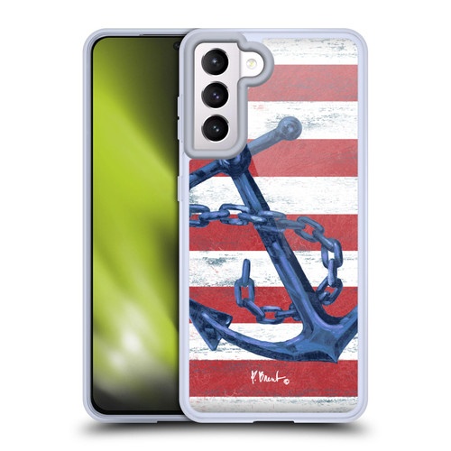 Paul Brent Nautical Westerly Anchor Soft Gel Case for Samsung Galaxy S21 5G