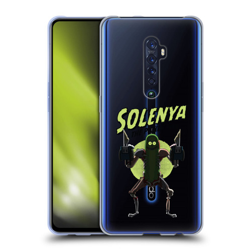 Rick And Morty Season 3 Character Art Pickle Rick Soft Gel Case for OPPO Reno 2