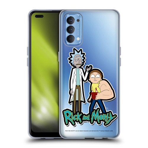 Rick And Morty Season 3 Character Art Rick and Morty Soft Gel Case for OPPO Reno 4 5G