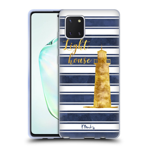 Paul Brent Nautical Lighthouse Soft Gel Case for Samsung Galaxy Note10 Lite