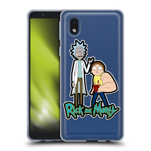 Rick And Morty Season 3 Character Art Rick and Morty Soft Gel Case for Samsung Galaxy A01 Core (2020)