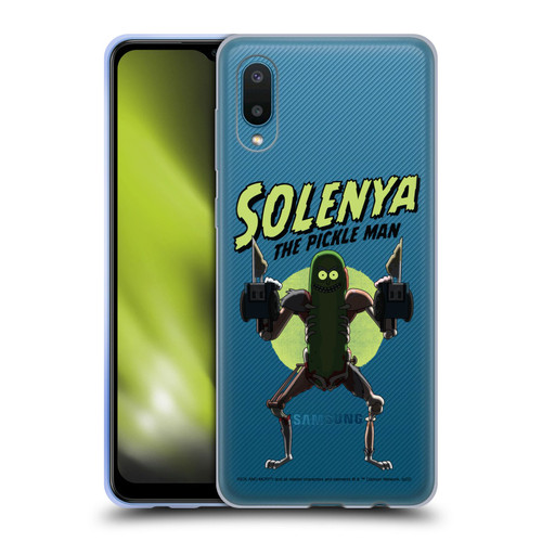 Rick And Morty Season 3 Character Art Pickle Rick Soft Gel Case for Samsung Galaxy A02/M02 (2021)