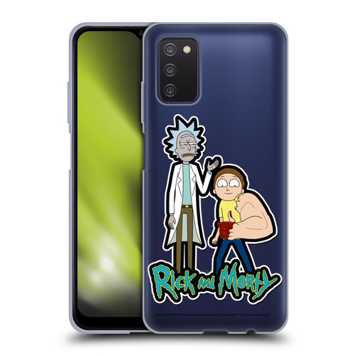 Rick And Morty Season 3 Character Art Rick and Morty Soft Gel Case for Samsung Galaxy A03s (2021)