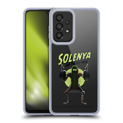 Rick And Morty Season 3 Character Art Pickle Rick Soft Gel Case for Samsung Galaxy A33 5G (2022)