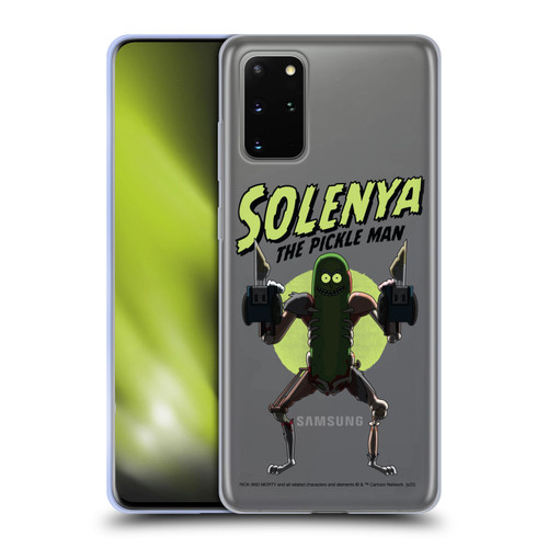 Rick And Morty Season 3 Character Art Pickle Rick Soft Gel Case for Samsung Galaxy S20+ / S20+ 5G