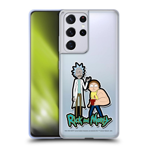 Rick And Morty Season 3 Character Art Rick and Morty Soft Gel Case for Samsung Galaxy S21 Ultra 5G