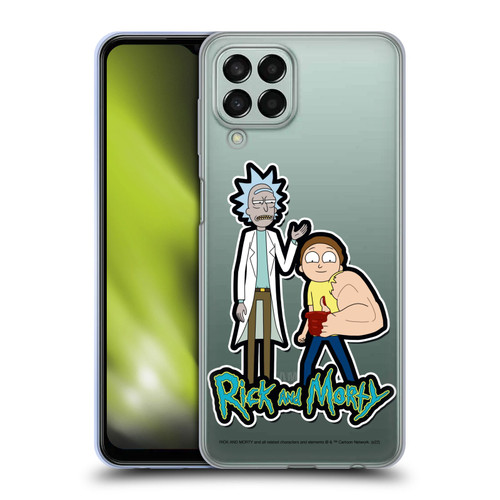 Rick And Morty Season 3 Character Art Rick and Morty Soft Gel Case for Samsung Galaxy M33 (2022)