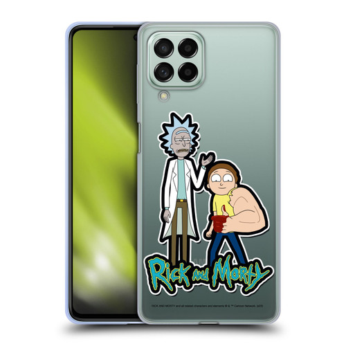 Rick And Morty Season 3 Character Art Rick and Morty Soft Gel Case for Samsung Galaxy M53 (2022)