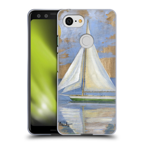 Paul Brent Ocean Serene Sailboat Soft Gel Case for Google Pixel 3