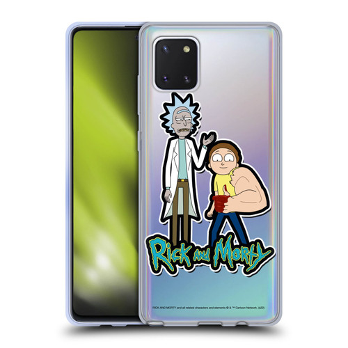 Rick And Morty Season 3 Character Art Rick and Morty Soft Gel Case for Samsung Galaxy Note10 Lite