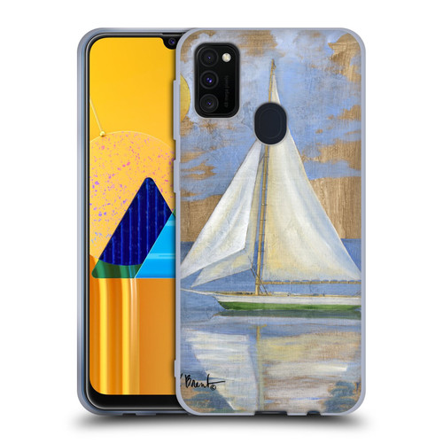 Paul Brent Ocean Serene Sailboat Soft Gel Case for Samsung Galaxy M30s (2019)/M21 (2020)