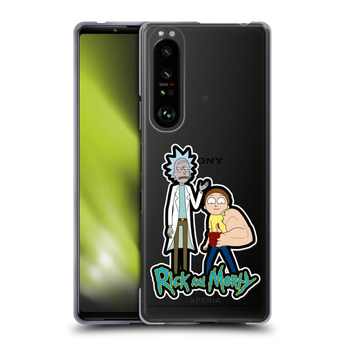 Rick And Morty Season 3 Character Art Rick and Morty Soft Gel Case for Sony Xperia 1 III