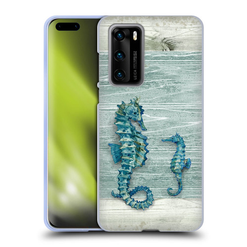 Paul Brent Sea Creatures Seahorse Soft Gel Case for Huawei P40 5G