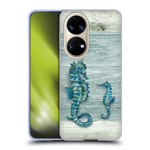 Paul Brent Sea Creatures Seahorse Soft Gel Case for Huawei P50