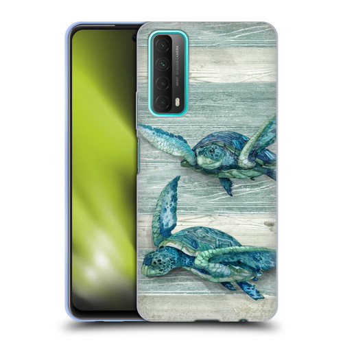 Paul Brent Sea Creatures Turtle Soft Gel Case for Huawei P Smart (2021)