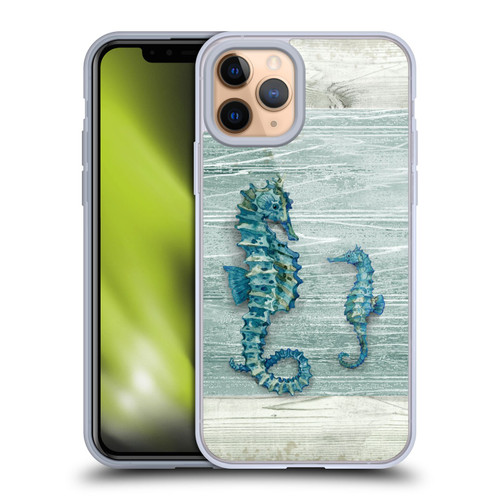 Paul Brent Sea Creatures Seahorse Soft Gel Case for Apple iPhone 11 Pro