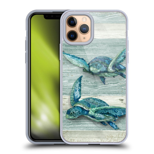 Paul Brent Sea Creatures Turtle Soft Gel Case for Apple iPhone 11 Pro