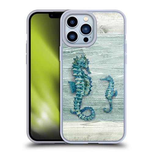 Paul Brent Sea Creatures Seahorse Soft Gel Case for Apple iPhone 13 Pro Max