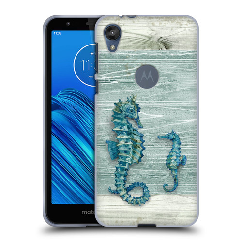 Paul Brent Sea Creatures Seahorse Soft Gel Case for Motorola Moto E6