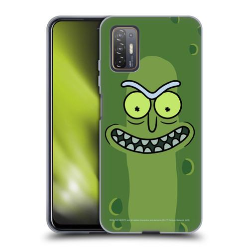 Rick And Morty Season 3 Graphics Pickle Rick Soft Gel Case for HTC Desire 21 Pro 5G