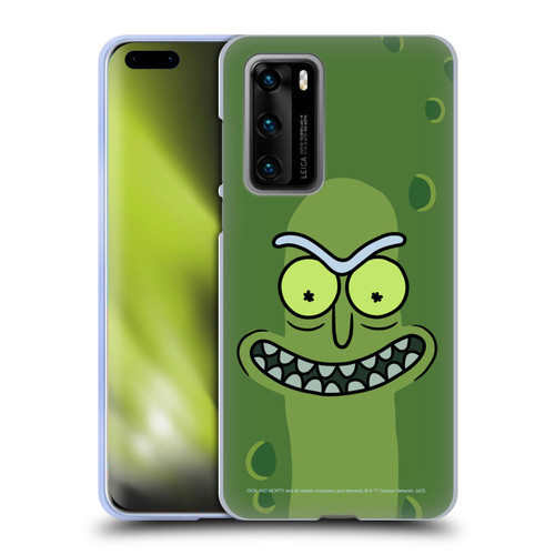 Rick And Morty Season 3 Graphics Pickle Rick Soft Gel Case for Huawei P40 5G