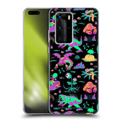 Rick And Morty Season 3 Graphics Aliens Soft Gel Case for Huawei P40 Pro / P40 Pro Plus 5G