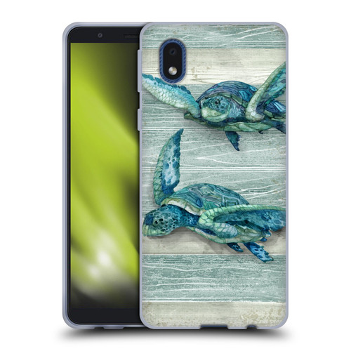 Paul Brent Sea Creatures Turtle Soft Gel Case for Samsung Galaxy A01 Core (2020)