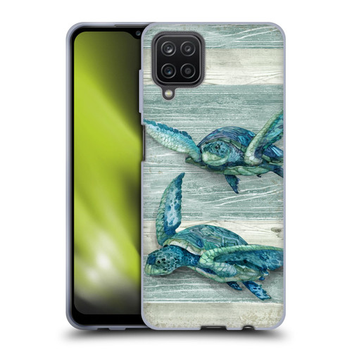 Paul Brent Sea Creatures Turtle Soft Gel Case for Samsung Galaxy A12 (2020)