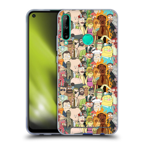 Rick And Morty Season 3 Graphics Interdimensional Space Cable Soft Gel Case for Huawei P40 lite E
